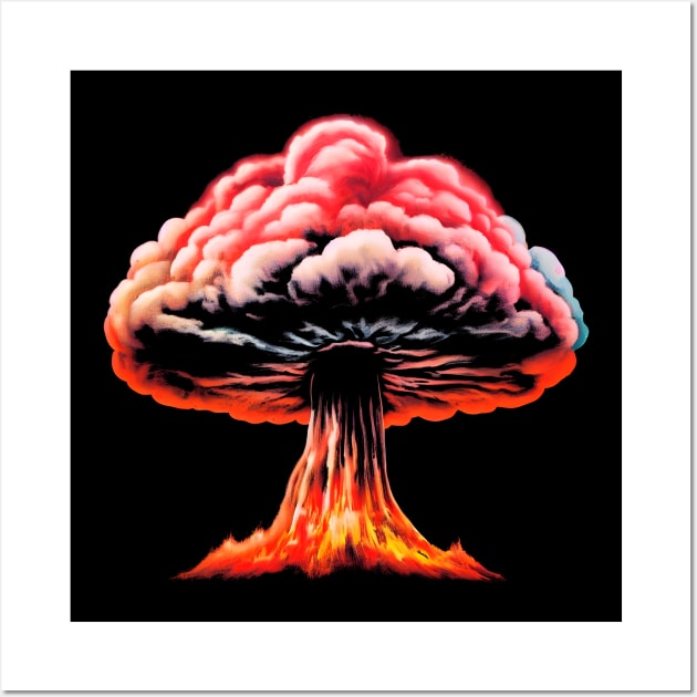 Atom Bomb Japanese Wall Art by Ravenglow